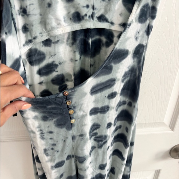 Gypsy 05 Black and White Halter Jumpsuit - Picture 5 of 6